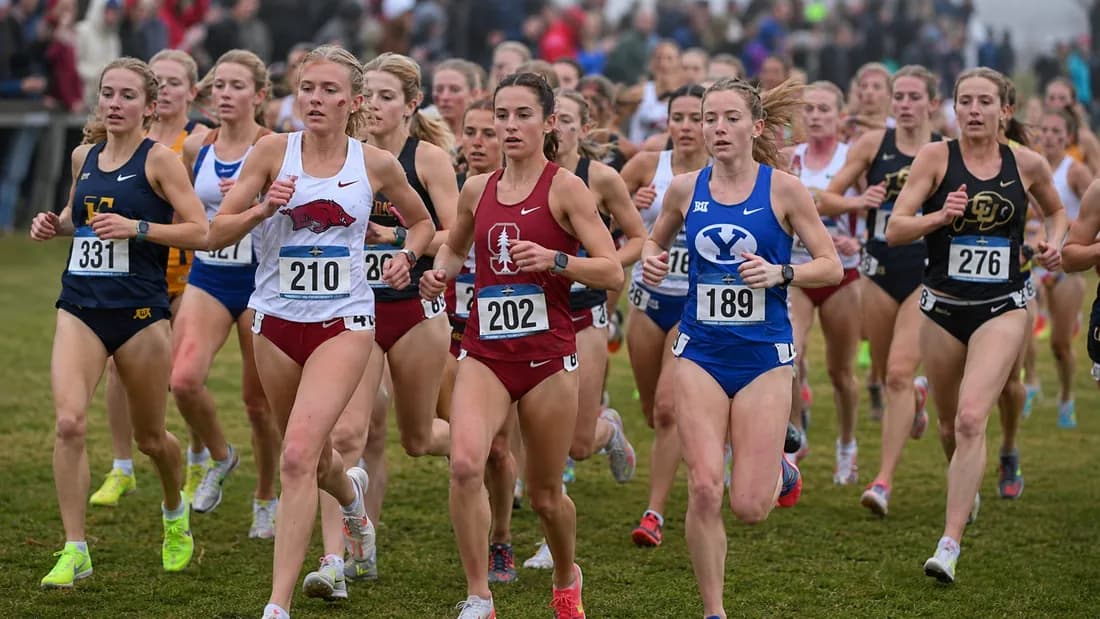 Women's cross country pack racing